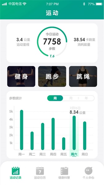 全虎計步