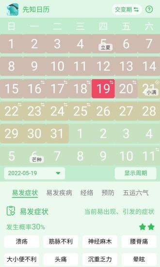 先知日歷