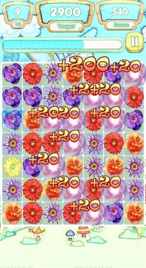 花朵连连消