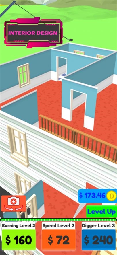 闲置的挖掘和建造