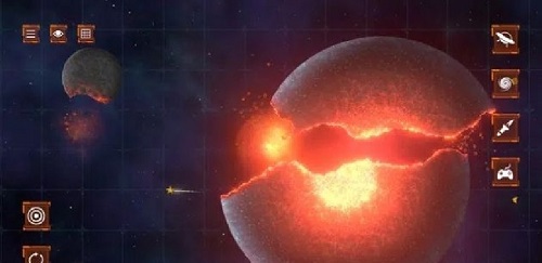 星球爆炸模拟器2D