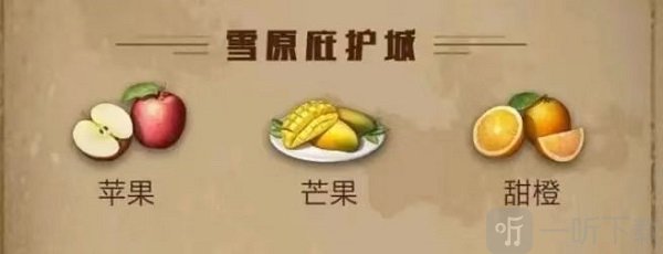 明日之后2022最新庇护城水果有哪些 2022最新庇护城水果介绍与制作方法分享