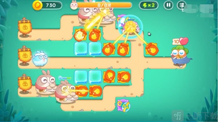 保卫萝卜4第18关攻略 第18关怎么过