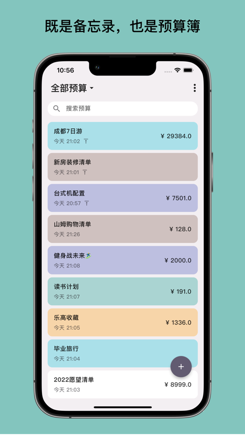 預算筆記