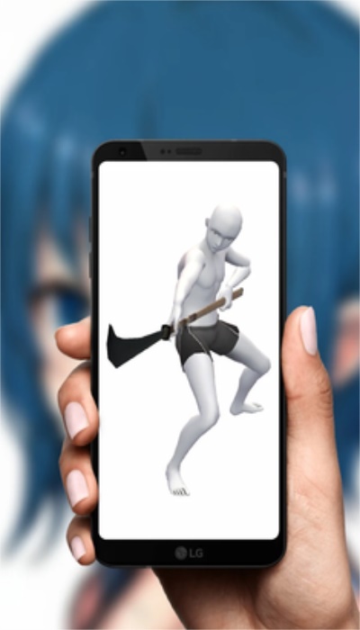 繪制動漫姿勢3D