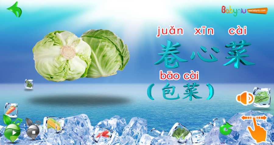 宝贝牛蔬菜认知