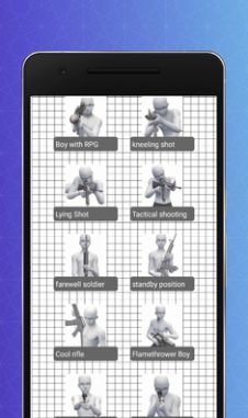 繪制動漫姿勢3D動畫