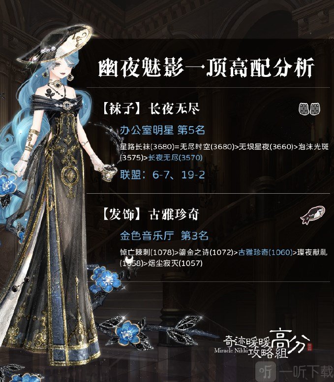 奇迹暖暖幽夜魅影如何搭配 幽夜魅影搭配推荐