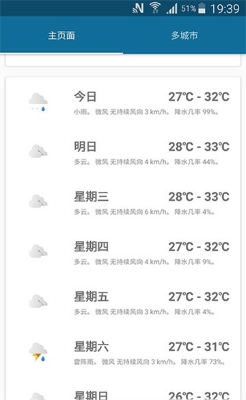 天氣伴侶