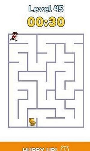 逃離迷宮廁所沖刺