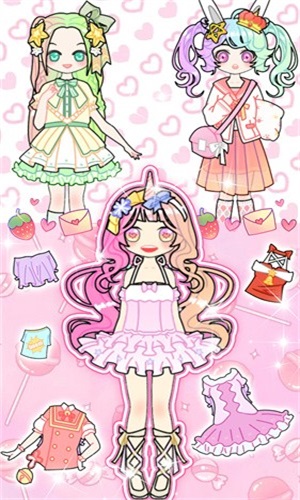 装扮甜心少女