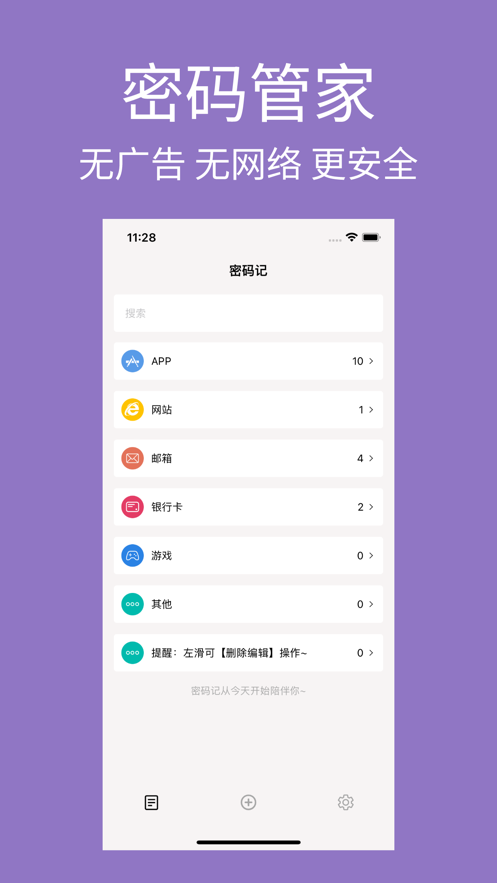 密码记