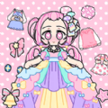 公主風換裝女孩