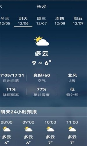 天气预报老人版