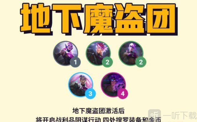 金铲铲之战地下魔盗团阵容怎么玩 地下魔盗团阵容搭配推荐