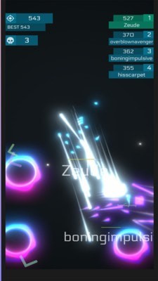 收集光點