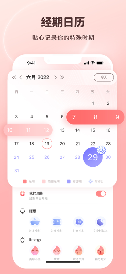 姨媽小日歷