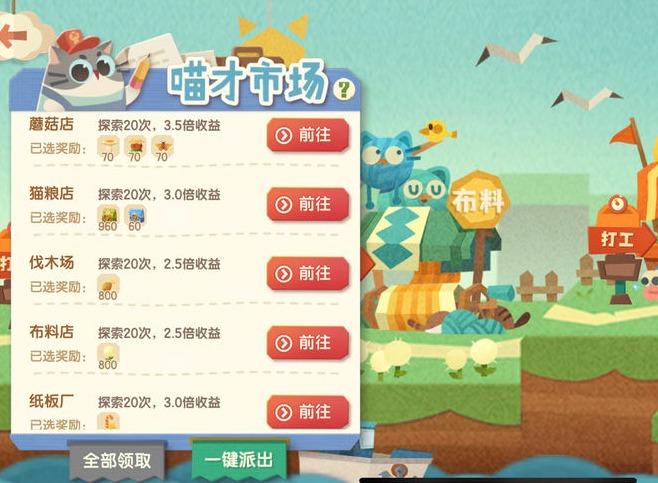 猫咪公寓2打工队伍如何搭配 打工队伍搭配攻略