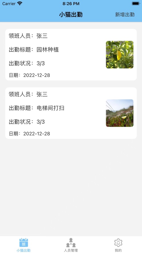 小猫出勤