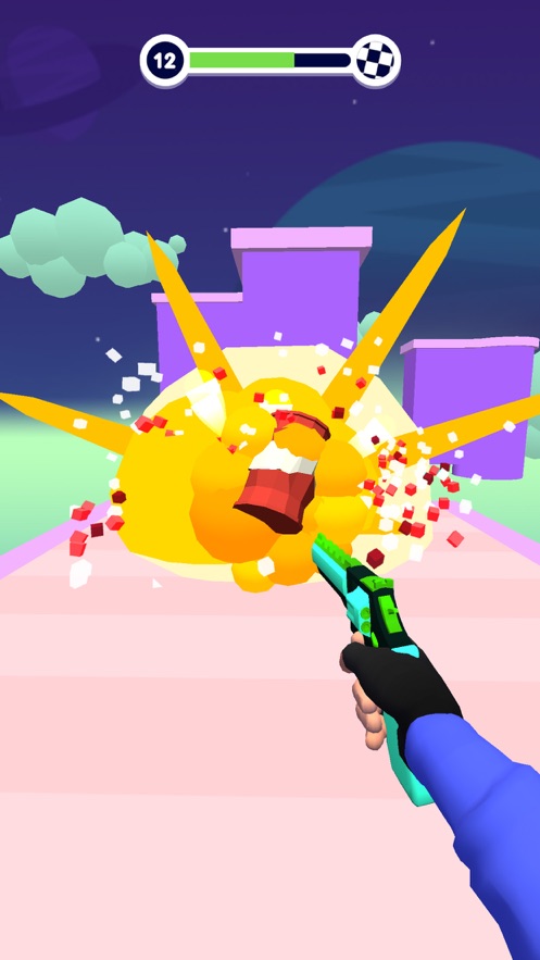 方块锻造射击大师3D