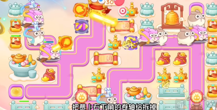保卫萝卜4周赛1月18日怎么过 1月18日西游周赛无伤通关视频教程