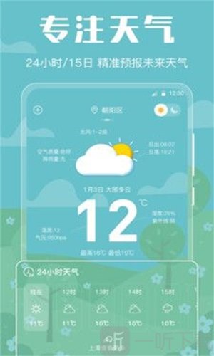晴天天气