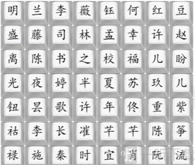 汉字找茬王找出热剧女主们通关攻略 汉字找茬王找出热剧女主们答案