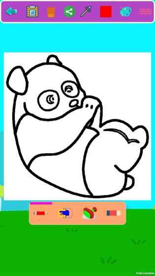 寶寶涂色動物園HD