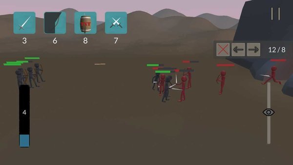 火柴人城堡之战