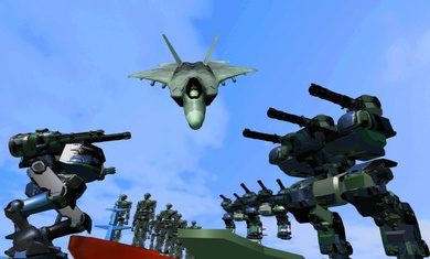 F22vs机器人