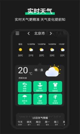 雷達實時天氣預報