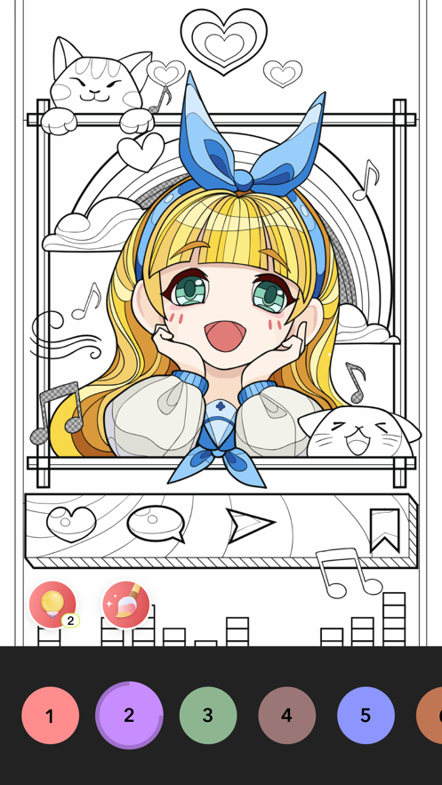 彩虹畫畫板