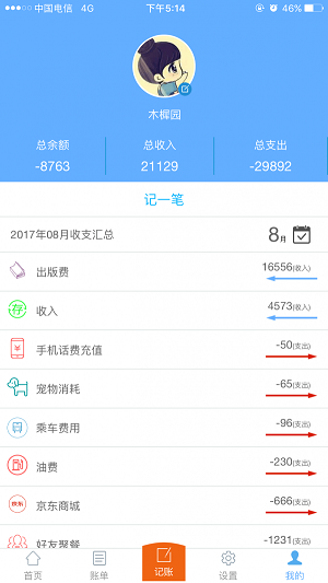 ME記賬
