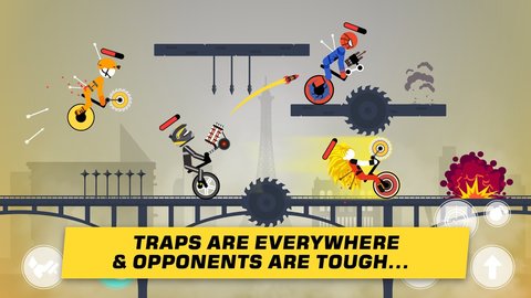 火柴人的賽車