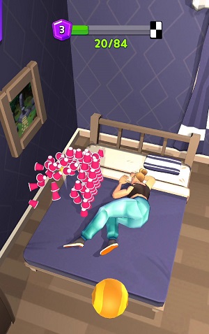 球射杯子