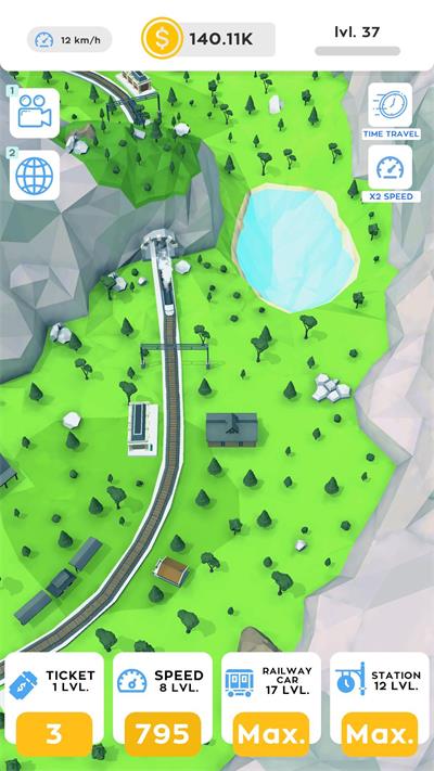 空闲火车铁路大亨