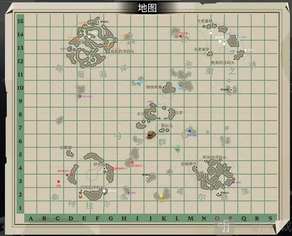 渔帆暗涌黑鳍金枪鱼位置一览 黑鳍金枪鱼位置介绍