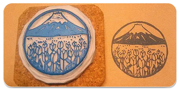 果冻橡皮章