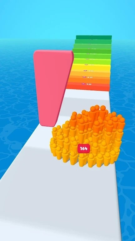 人潮拥挤3D