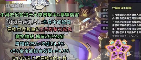 冲呀饼干人王国牡蛎饼干技能强度怎么样 牡蛎饼干技能详细讲解