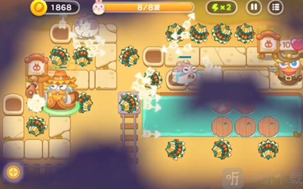 保卫萝卜4波仔很忙第十四关无伤怎么过 波仔很忙第十四关无伤通关攻略