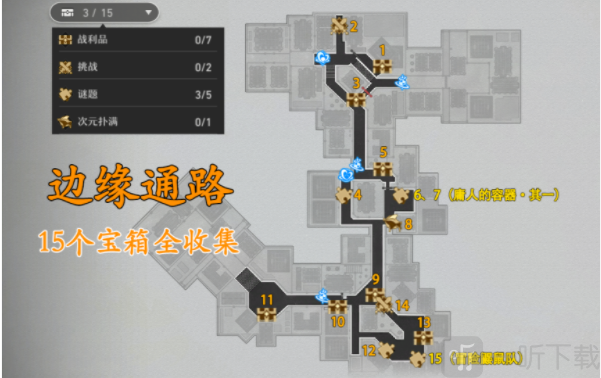 崩坏星穹铁道边缘通路的宝箱位置介绍 边缘通路的宝箱相关攻略