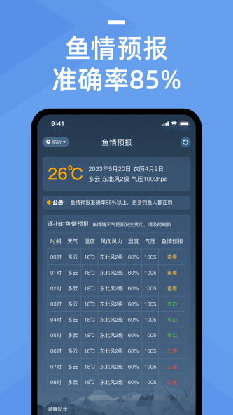 鱼情预报