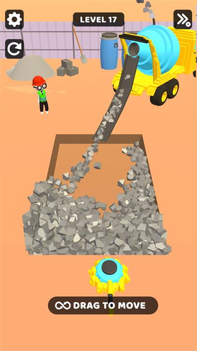 闲置施工城市建设者
