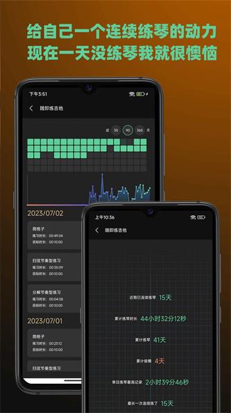 隨即練吉他