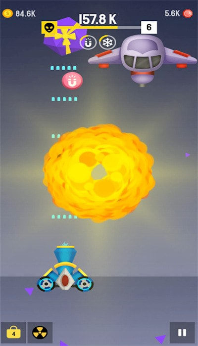 太空射击加农炮
