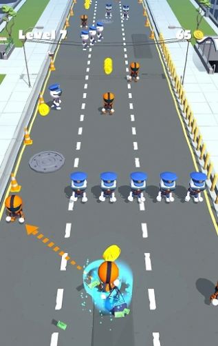 钱袋传跑