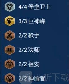 云顶之弈S9.5上分套路推荐 堡垒巨神希尔科阵容攻略