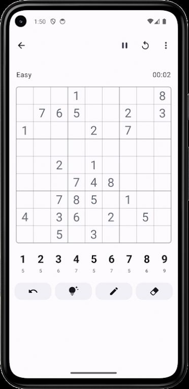 Sudoku in the Universe