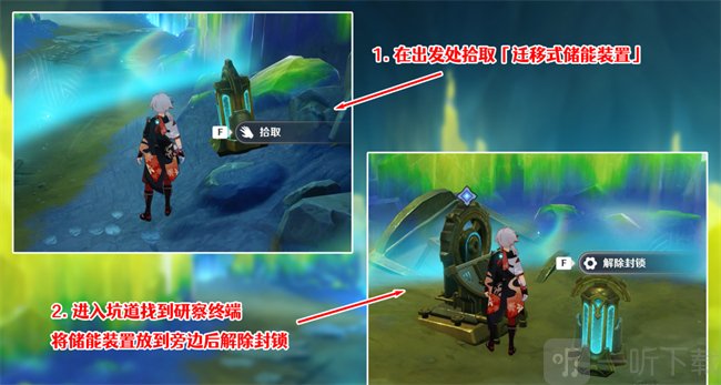 原神一报还一报研察终端位置在哪 原神一报还一报研察终端位置路线攻略